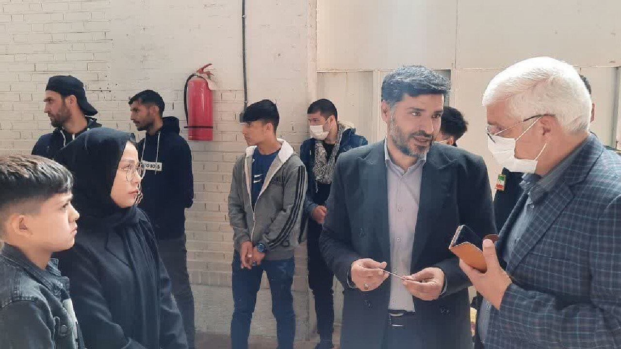 بازدید از اردوگاه های مراقبتی در خراسان رضوی