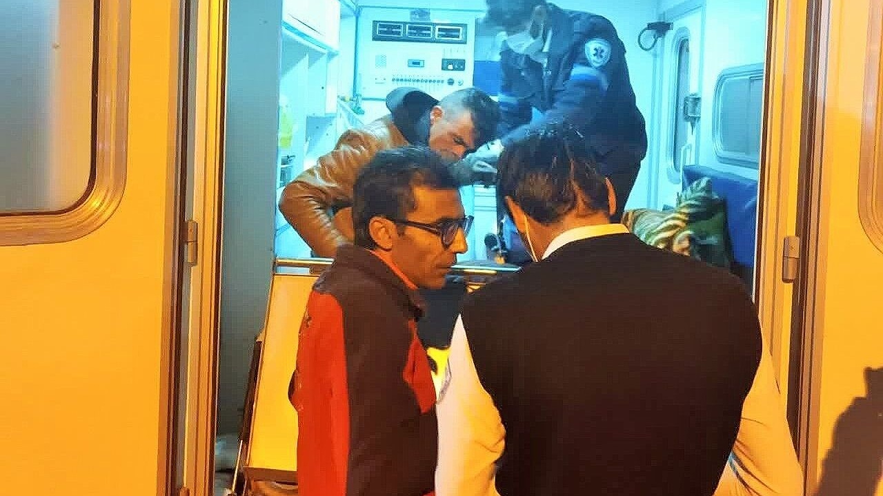 شهروند گرفتار در ارتفاعات کوهسرخ خراسان رضوی نجات یافت