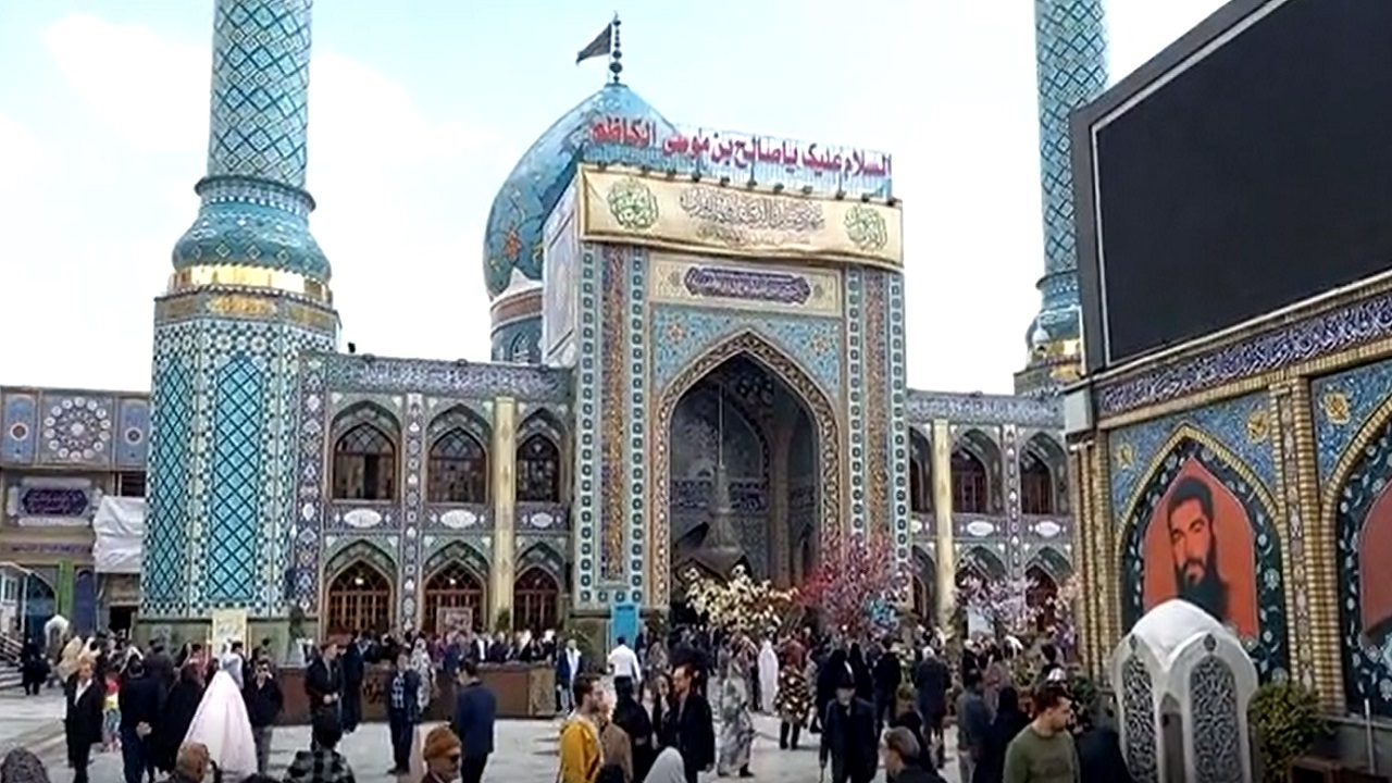 حال و هوای آستان مقدس امامزاده صالح (ع) از لنز دوربین شهروند خبرنگار + فیلم
