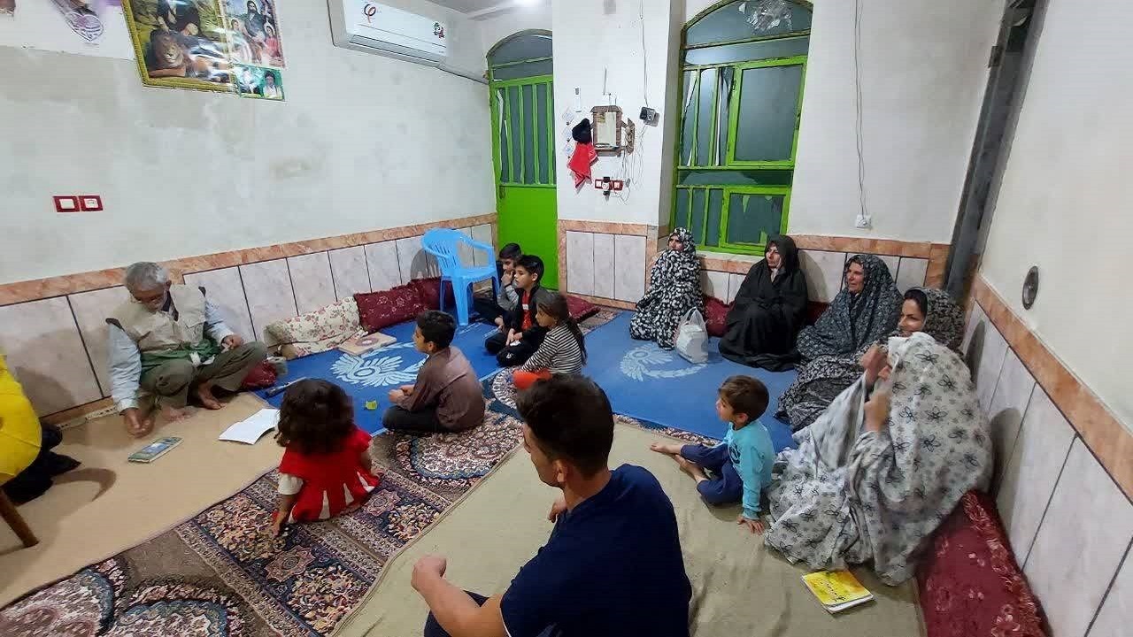 تصاویری از کارگاه آموزشی احکام ویژه کودکان و نوجوانان در روستای الیف