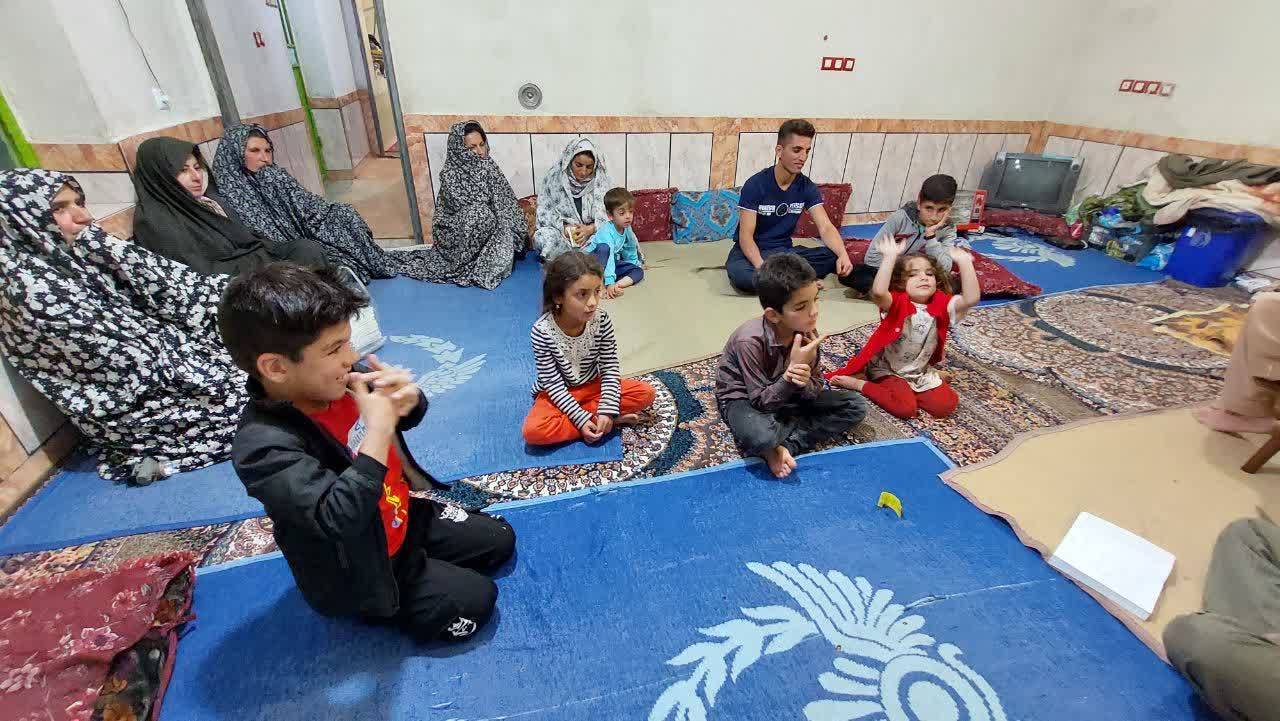 حضور کودکان در کلاس آموزشی
