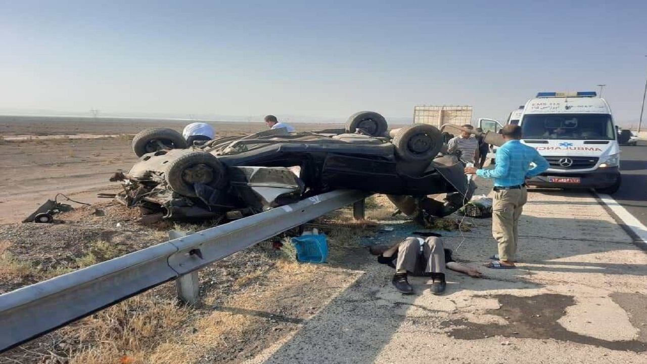 ۱۱ مسافر نوروزی در جاده‌های قم جان باختند