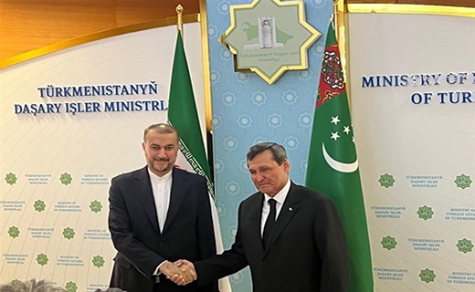 دیدار امیرعبداللهیان با همتای ترکمنستانی