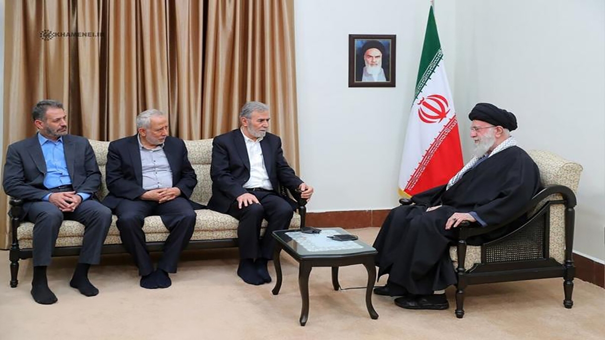 دیدار اسماعیل هنیه با رهبر انقلاب اسلامی