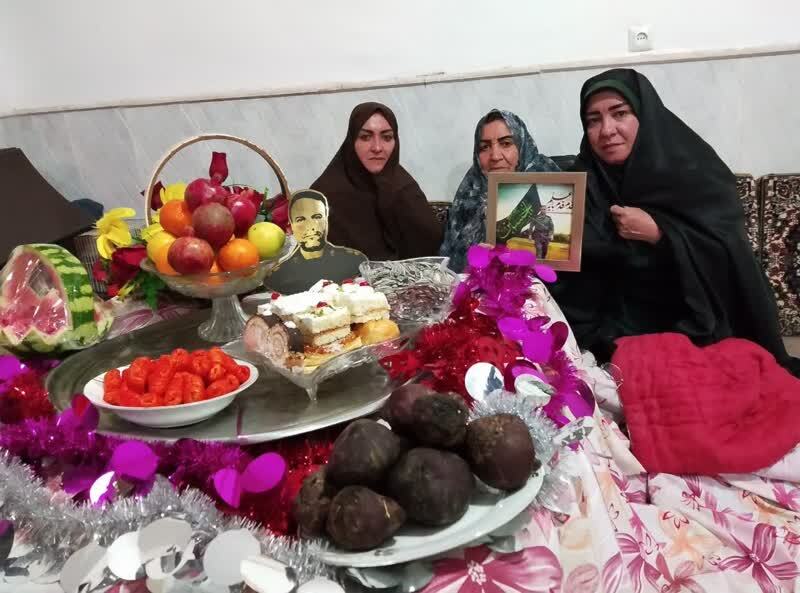مراسم شب یلدا و یادواره شهید امنیت در نیشابور