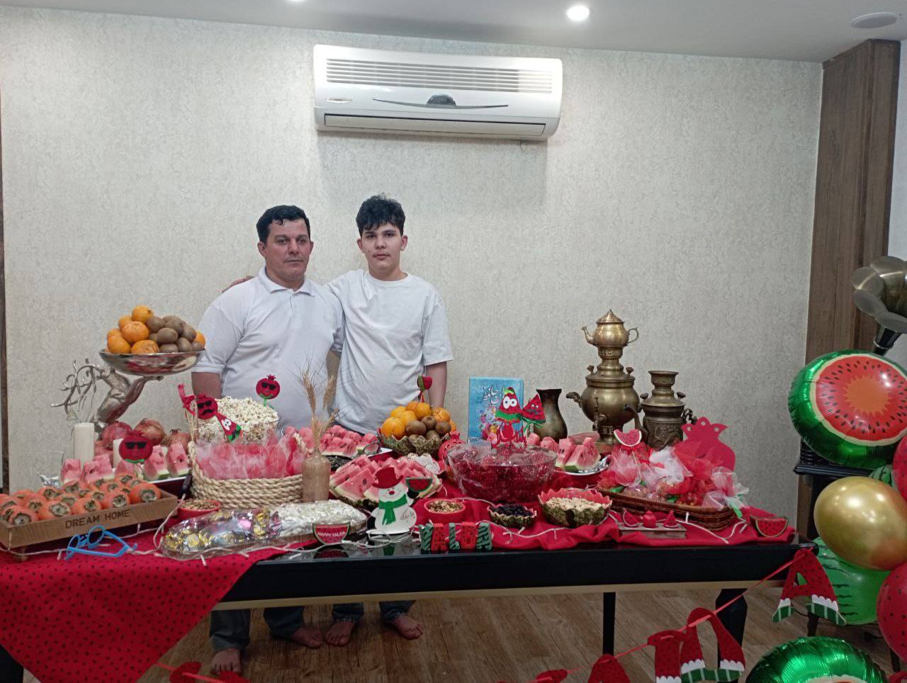 مراسم شب یلدا در ماهدشت
