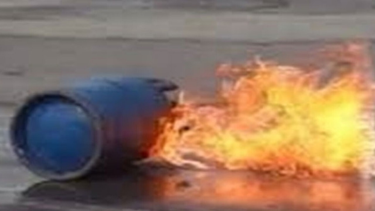 انفجار بالن گاز در افغانستان
