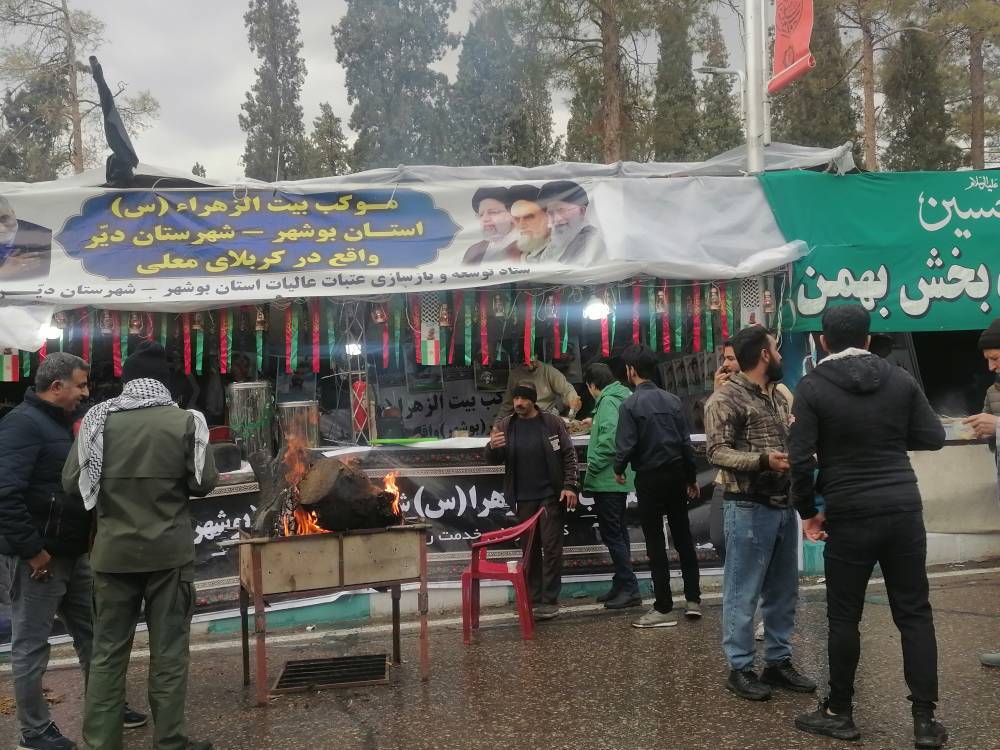 با عاشق ترین مردم ایران درگلزار شهدای کرمان+فیلم وعکس