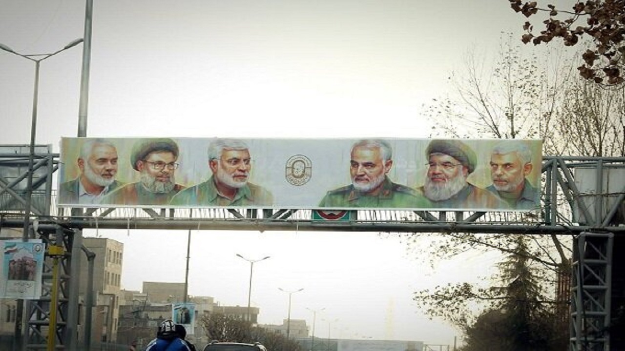 تصویر شهدای شجاع مقاومت بر روی بیلبورد‌های شهر تهران