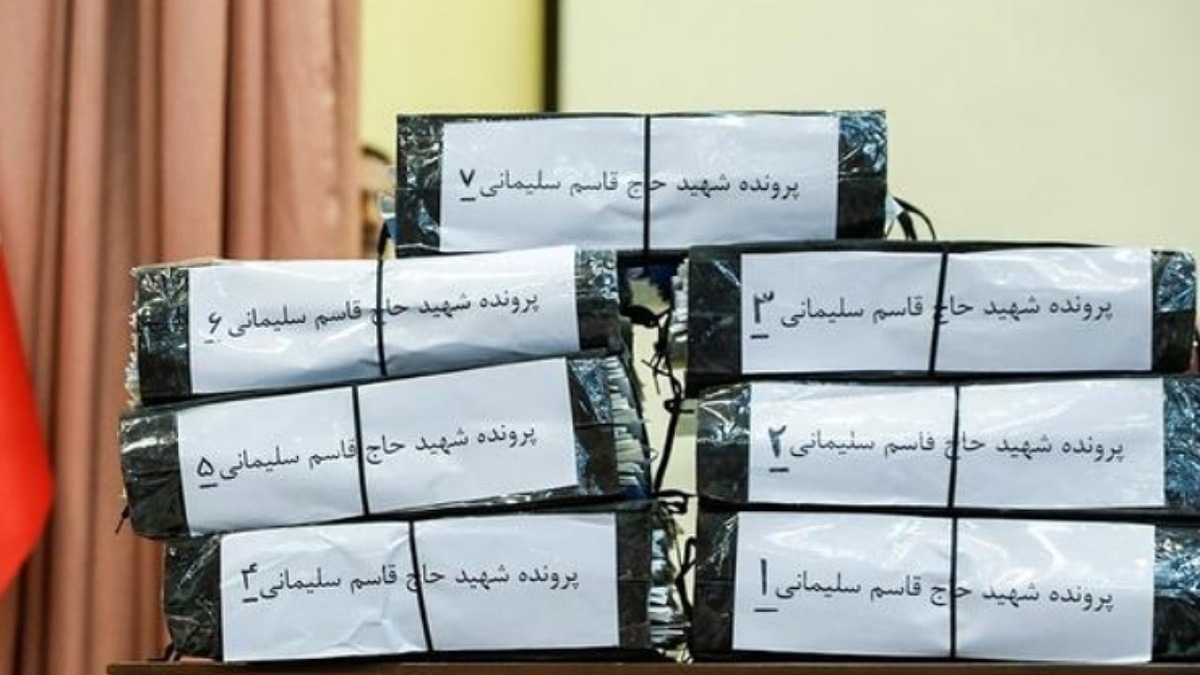 حال و هوای برفی مزار سردار شهید حاج قاسم سلیمانی + فیلم