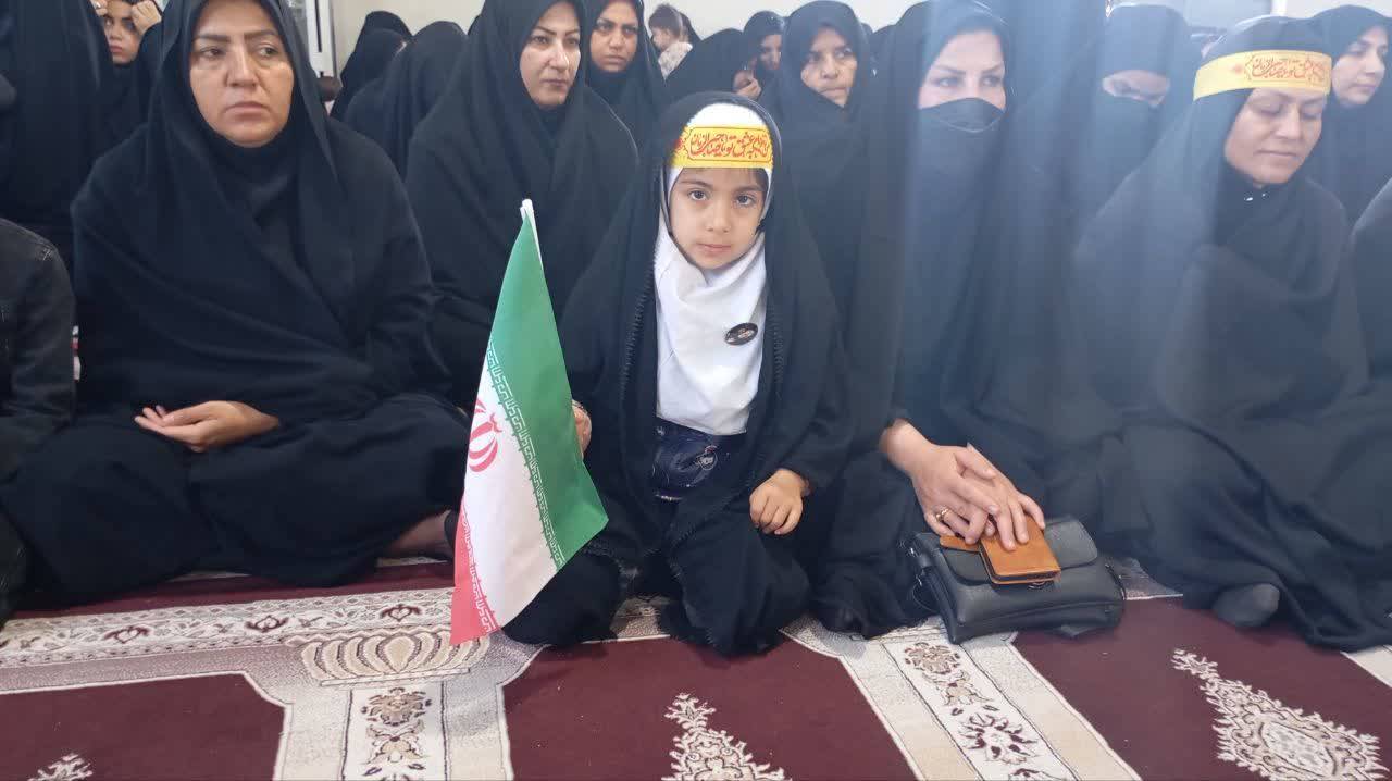 حضور بانوان در مراسم حاج قاسم