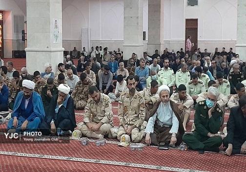 گزارش تصویری از مراسم یادبود سردار شهید سلیمانی و مجتبی شهیدی زاده در بندرعباس