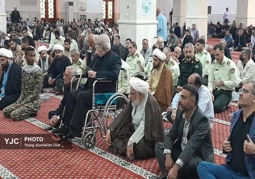 گزارش تصویری از مراسم یادبود سردار شهید سلیمانی و مجتبی شهیدی زاده در بندرعباس