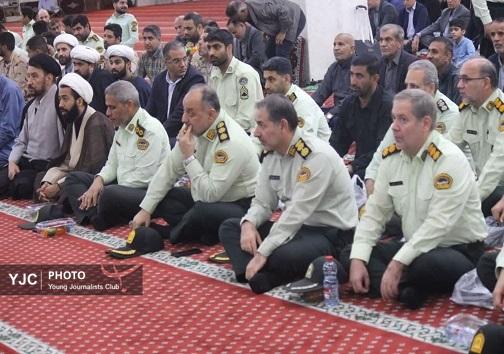گزارش تصویری از مراسم یادبود سردار شهید سلیمانی و مجتبی شهیدی زاده در بندرعباس