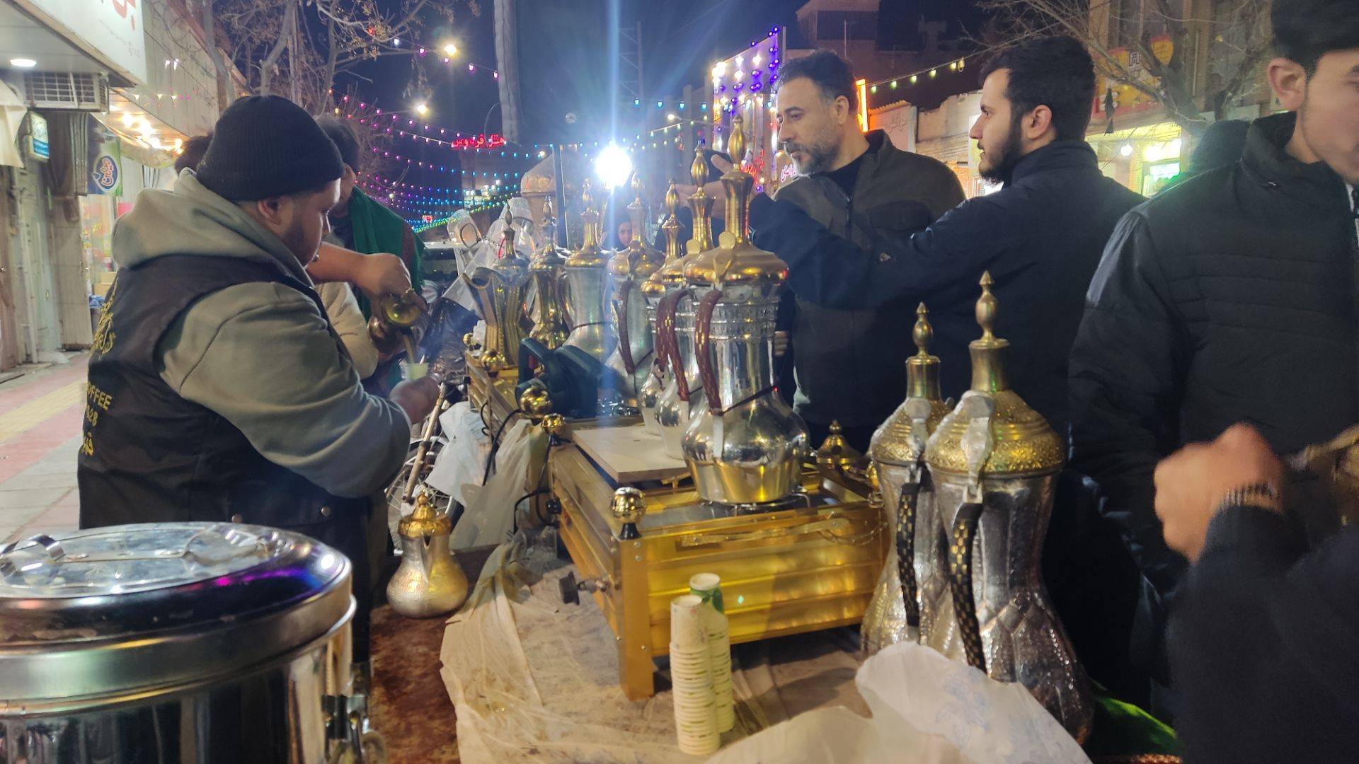مراسم شهادت حاج قاسم سلیمانی در محله شهر قائم