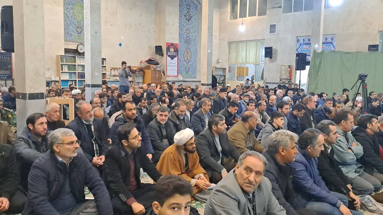اجتماع مردم خوی در پنجین سالگرد سردار سلیمانی