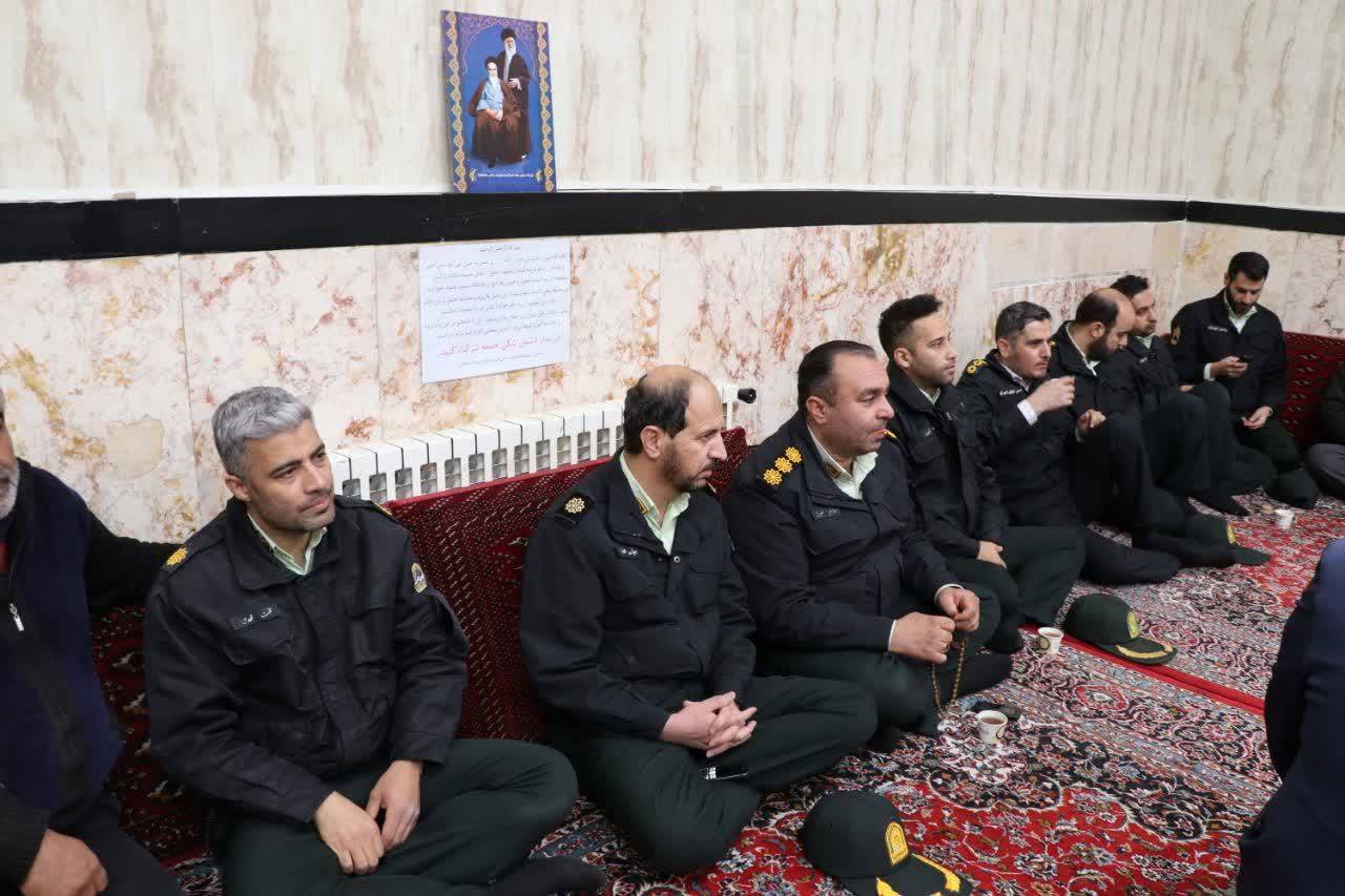 مراسم سالگرد شهید سلیمانی در طالقان