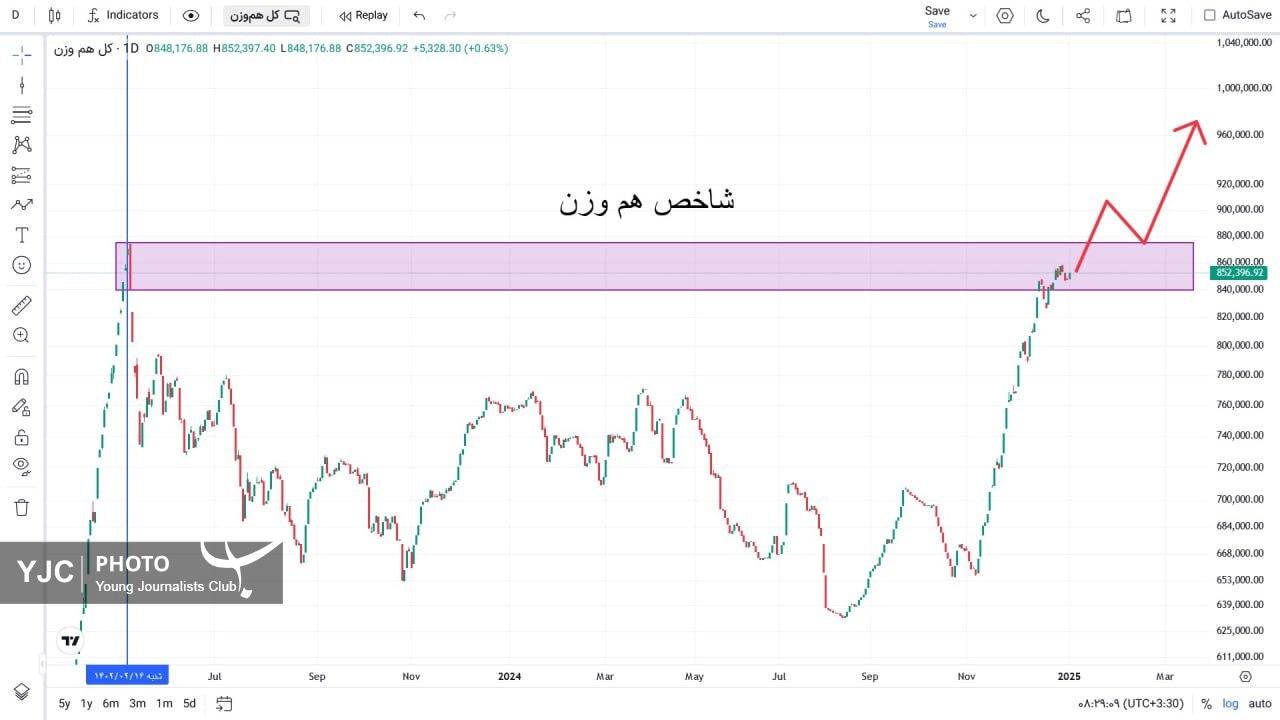 شاخص کل هم وزن