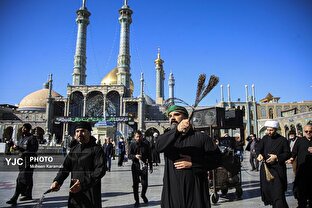 عزاداری شهادت امام هادی (ع) در حرم حضرت معصومه (س)