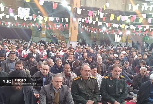 برگزاری مراسم گرامیداشت مقام والای شهید سلیمانی در دورود+تصاویر
