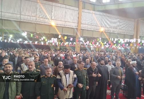 برگزاری مراسم گرامیداشت مقام والای شهید سلیمانی در دورود+تصاویر