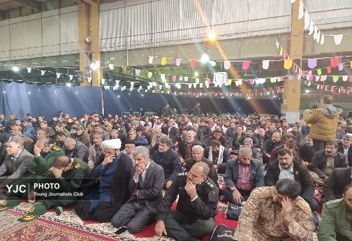 برگزاری مراسم گرامیداشت مقام والای شهید سلیمانی در دورود+تصاویر