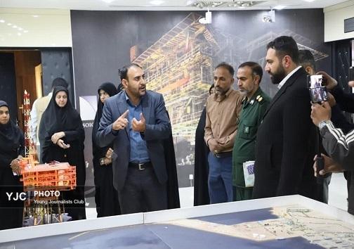 اردوی راهیان پیشرفت خبرنگاران افتخاری بسیج از مجتمع کشتی سازی( ایزو ایکو ) در بندرعباس
