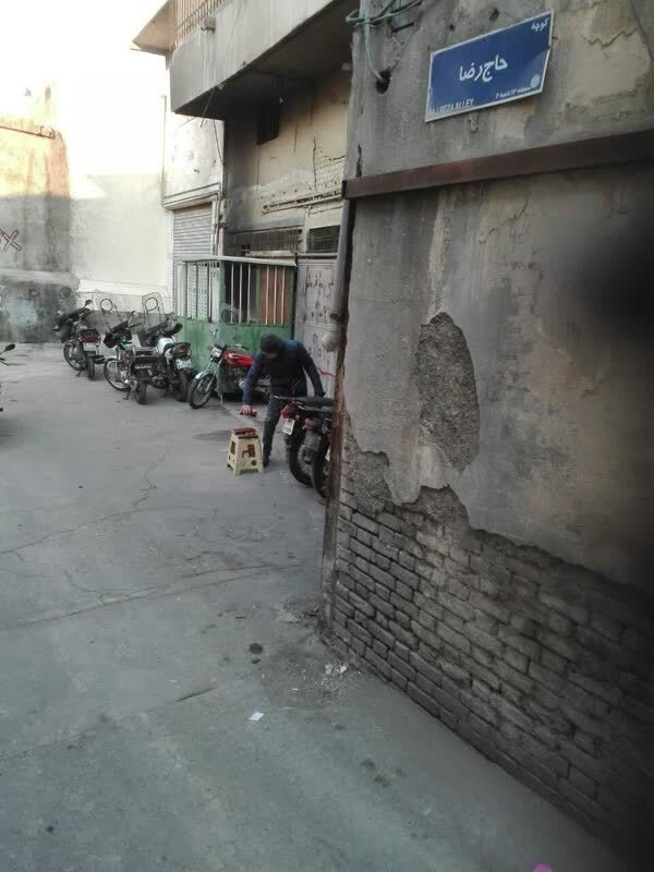 پارکینگ موتورسواران