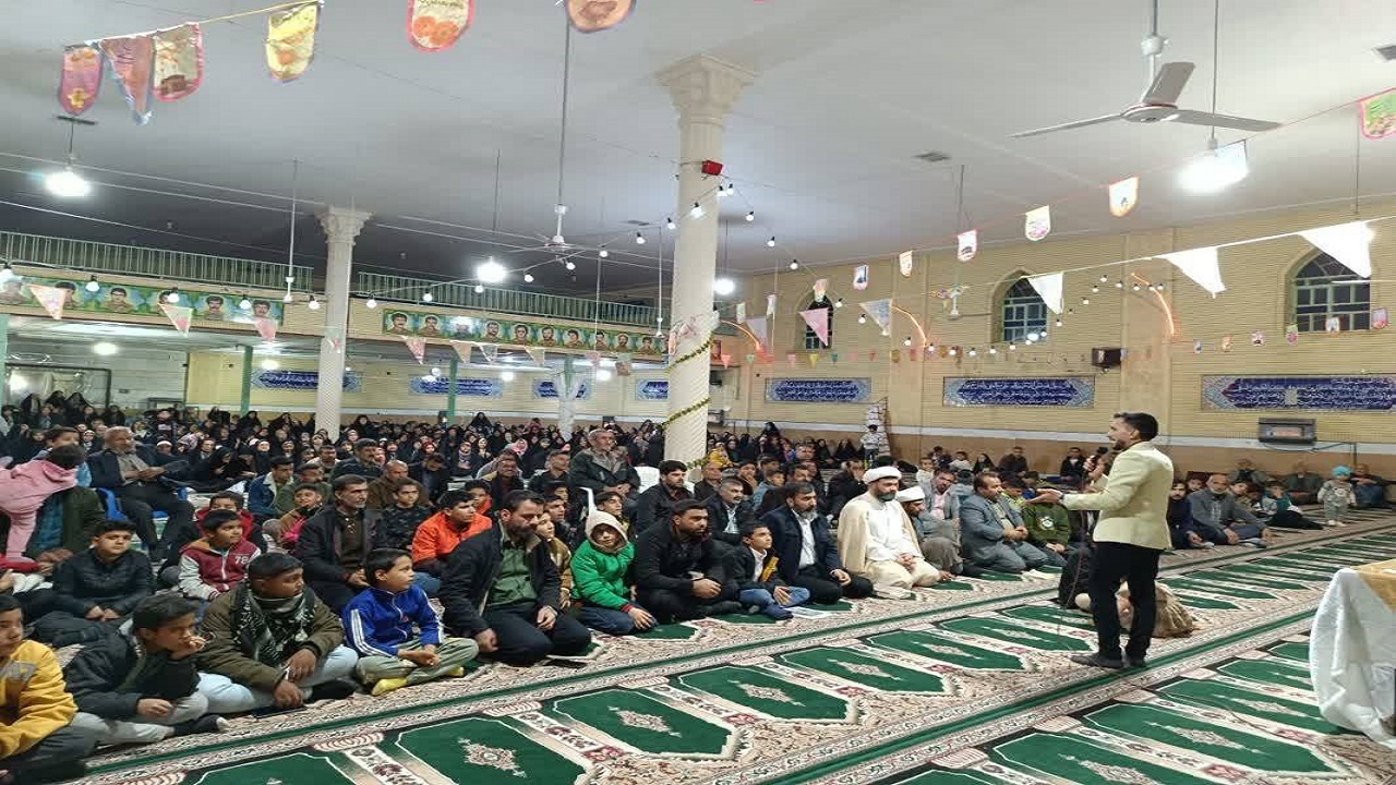 مراسم جشن میلاد حضرت فاطمه (س) در روستای ظفرآباد + فیلم