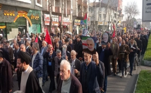 راهپیمایی جمعه&zwnj;های خشم در سراسر گیلان برگزار شد+عکس