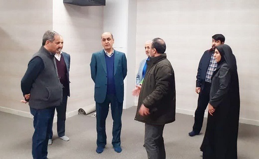 بازدید استاندار گیلان از ساختمان کتابخانه مرکزی رشت