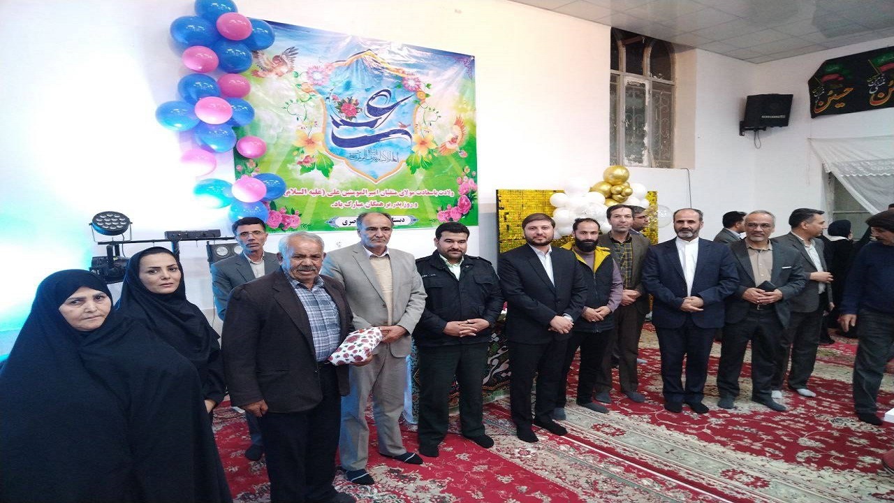 جشن و سرور دانش آموزان انابد به مناسبت میلاد امام علی (ع) + فیلم و عکس