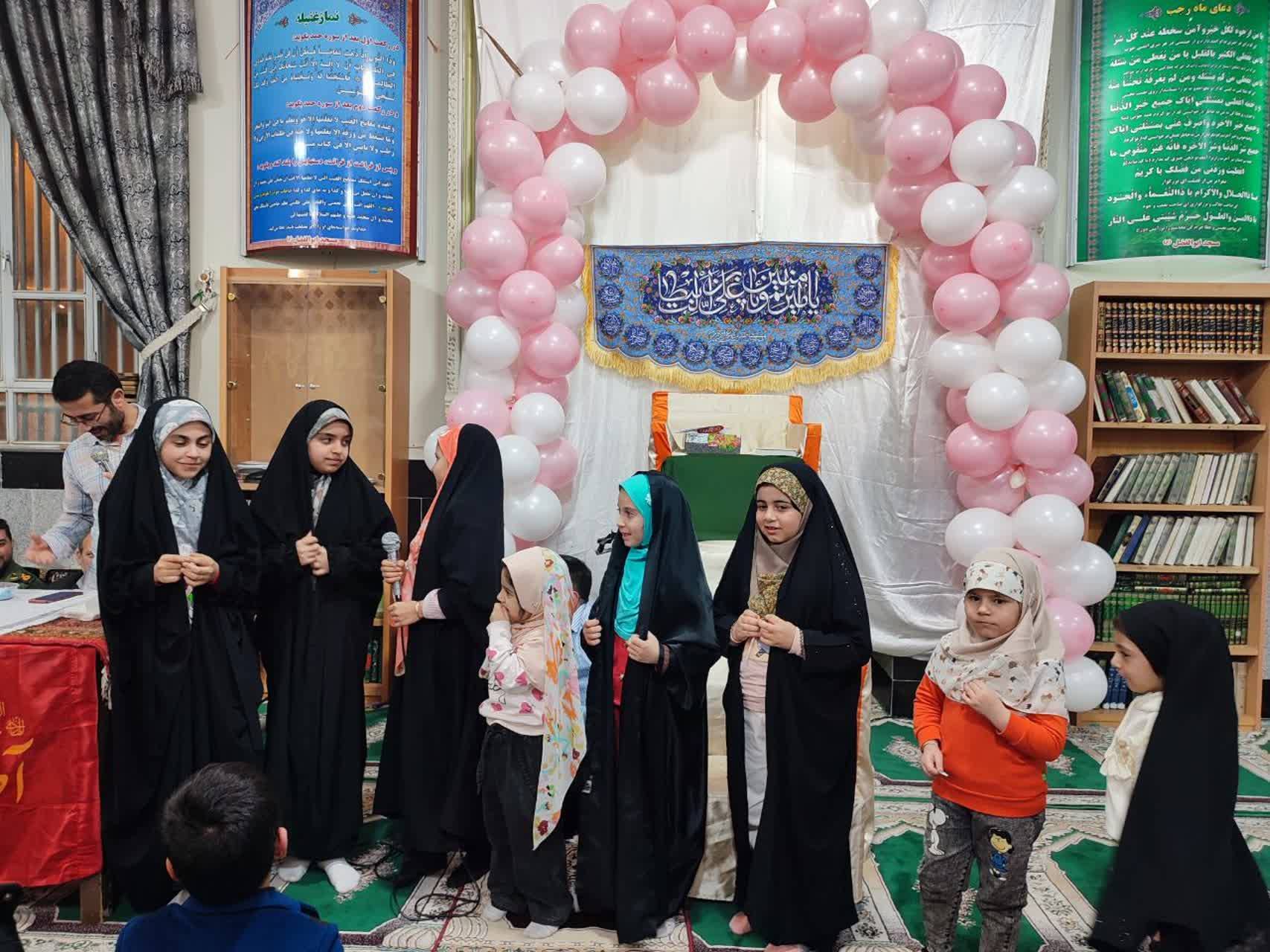 مراسم جشن و شادی میلاد حضرت علی(ع) در صالح آبادی