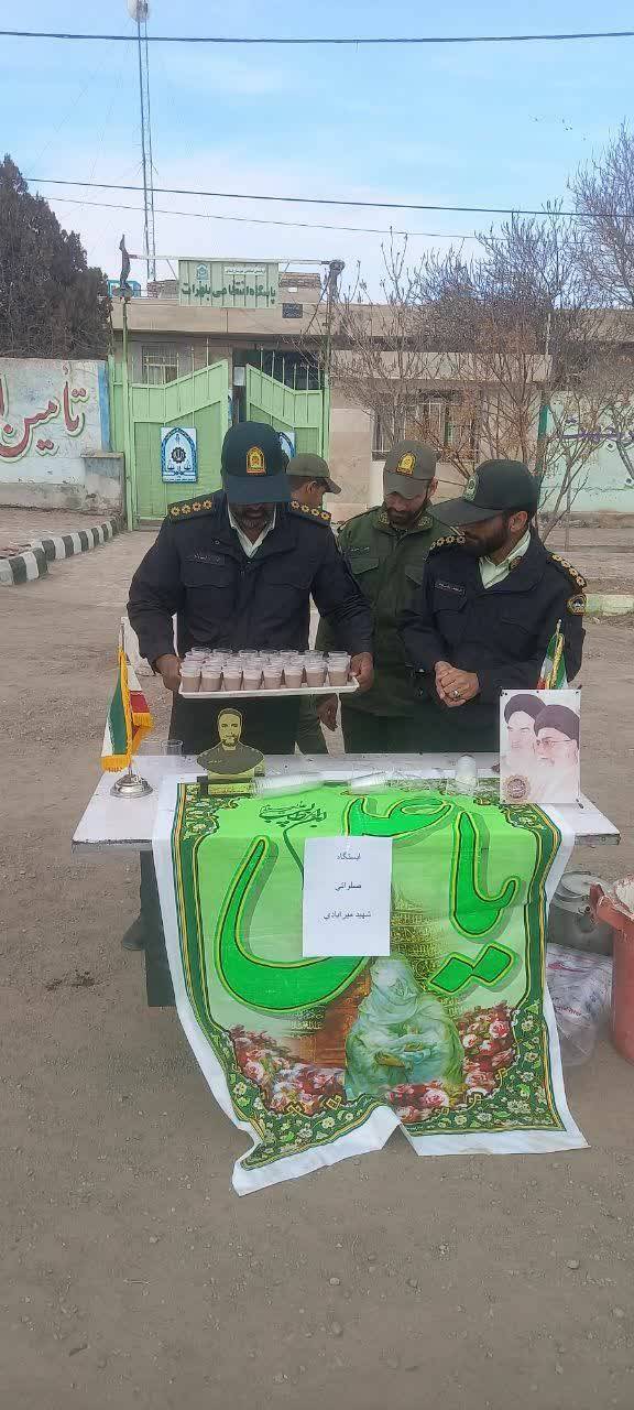 برپایی ایستگاه صلواتی در دهستان بلهرات