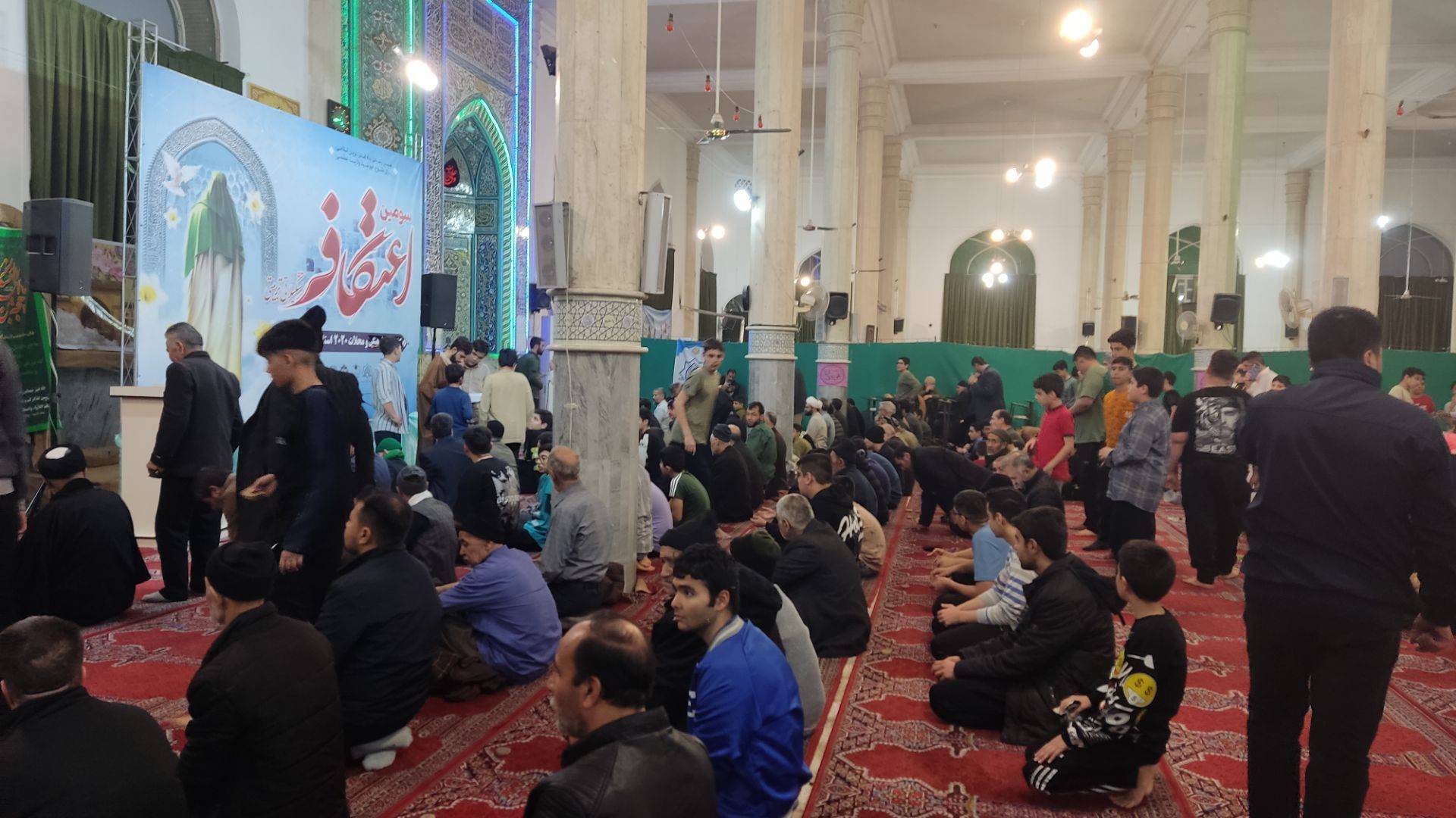 برگزاری مراسم عتکاف