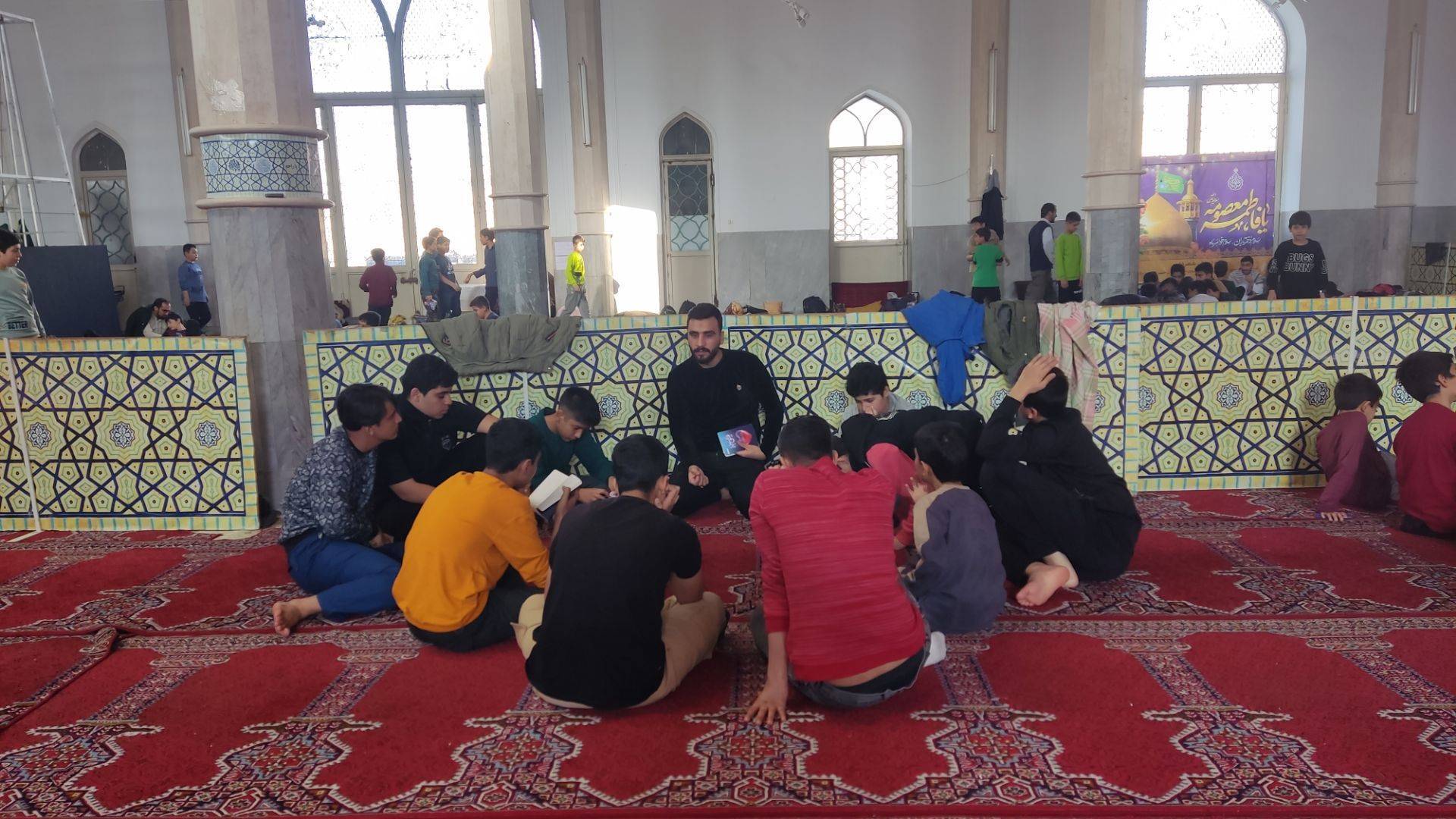 برگزاری مراسم معنوی اعتکاف