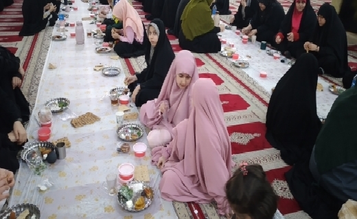 مراسم معنوی اعتکاف در مصلی رشت +تصاویر