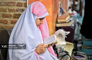مراسم معنوی اعتکاف در همدان و مشهد