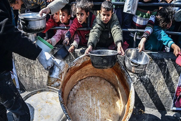 گشنگی و قحطی گسترده در غزه