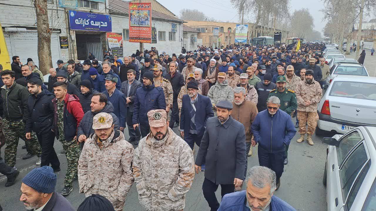 برگزاری مراسم راهپیمایی برگزاری مراسم راهپیمایی