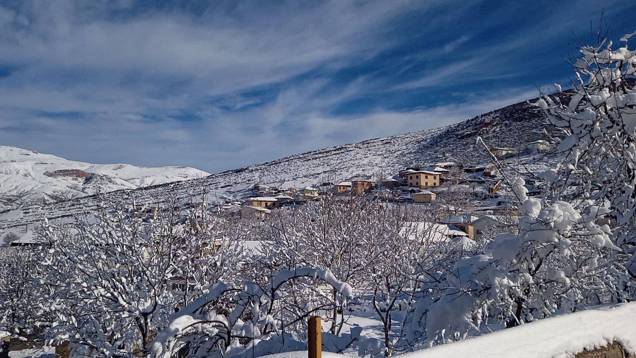 منظره برفی منظره برفی