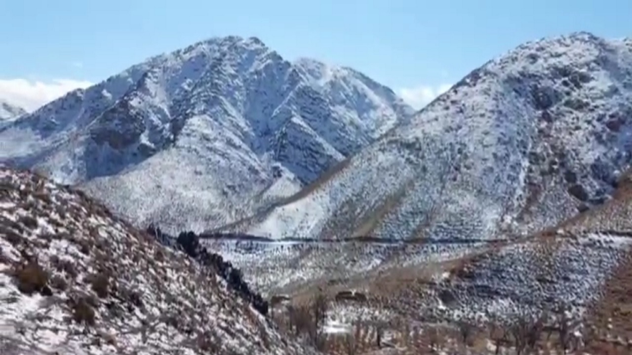 طبیعت زمستانی کلاته میرشاه + تصاویر