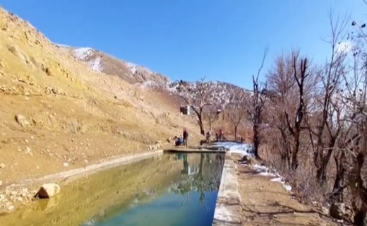 طبیعت زمستانی کلاته میرشاه + تصاویر