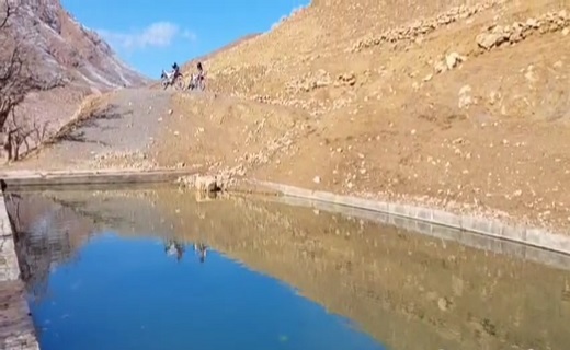 طبیعت زمستانی کلاته میرشاه + تصاویر