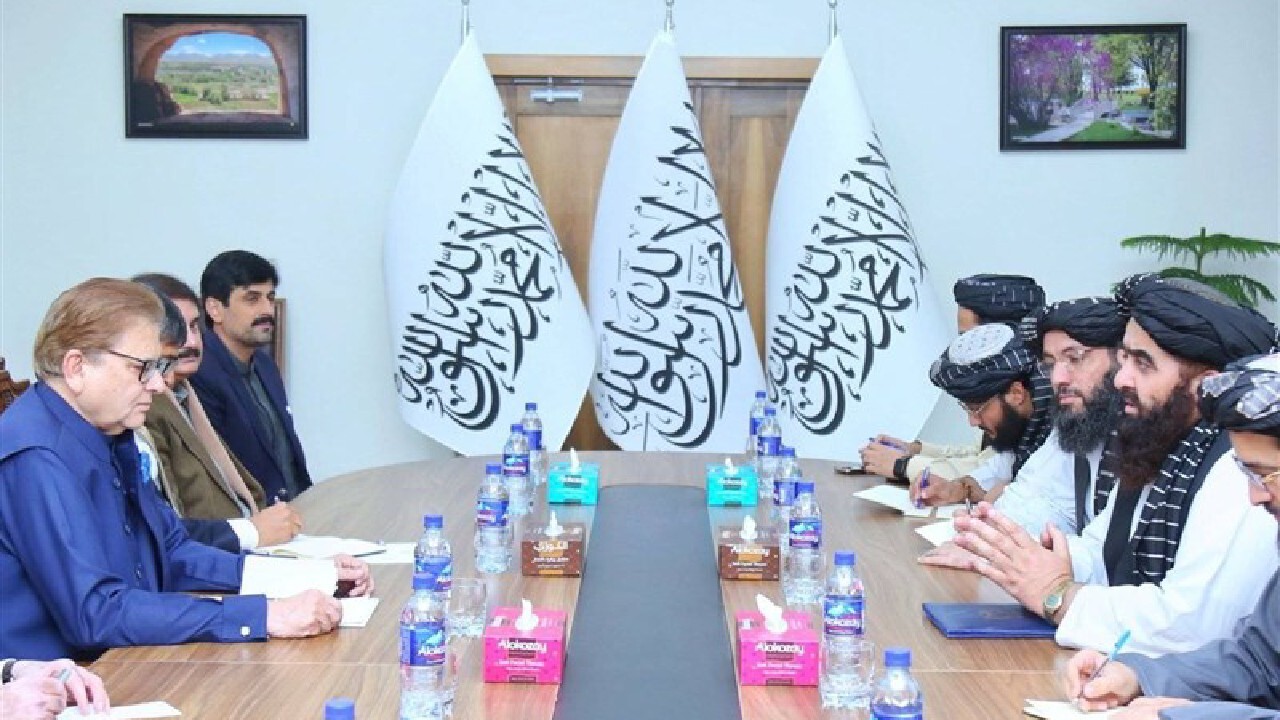 دیدار نماینده ویژه پاکستان با وزیر خارجه طالبان