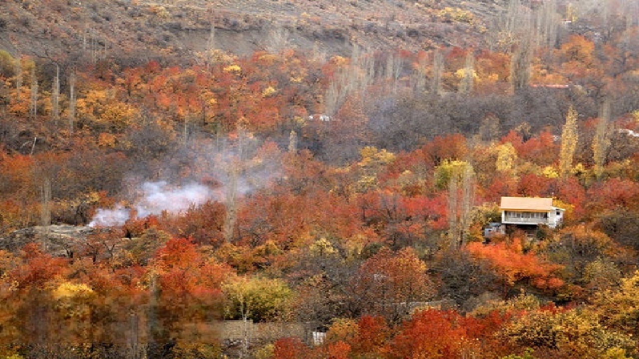 روستای گازه لرستان، تفرجگاهی برای علاقه‌مندان به طبیعت + فیلم