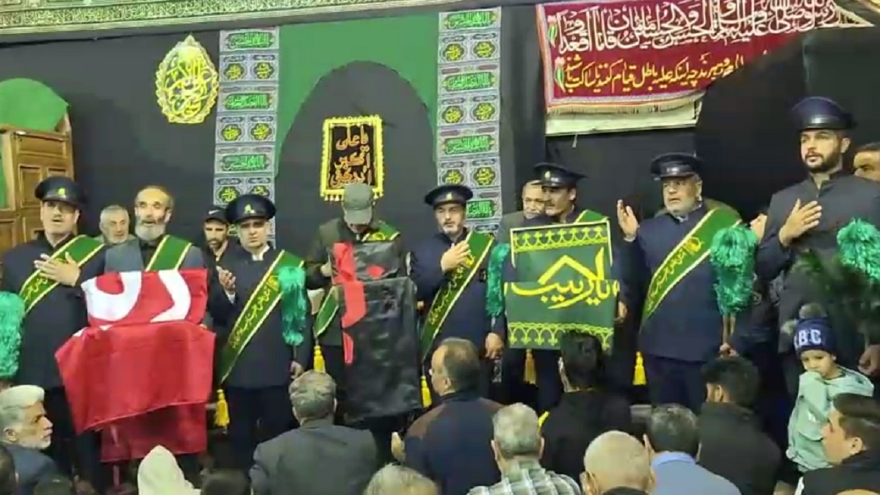 میزبانی مردم چادگان از خادمان حرم اهل بیت (ع)