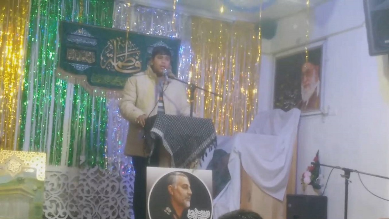 جلسات هفتگی آموزش مداحی در مشهد + فیلم