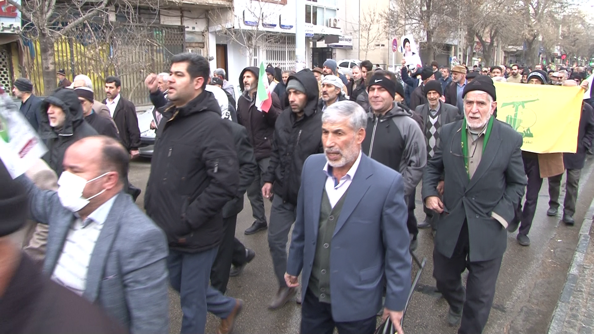 باشگاه خبرنگاران -برگزاری راهپیمایی جمعه‌ خشم در همدان