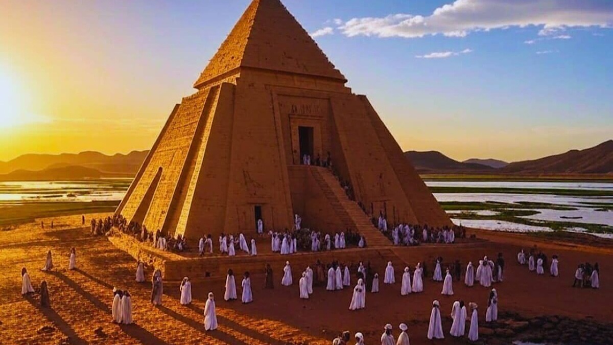 شگفتی اهرام جیزه مصر + فیلم